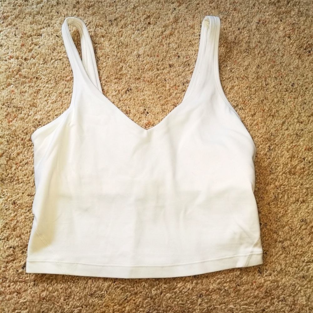 lululemon Align Tank white size 4
